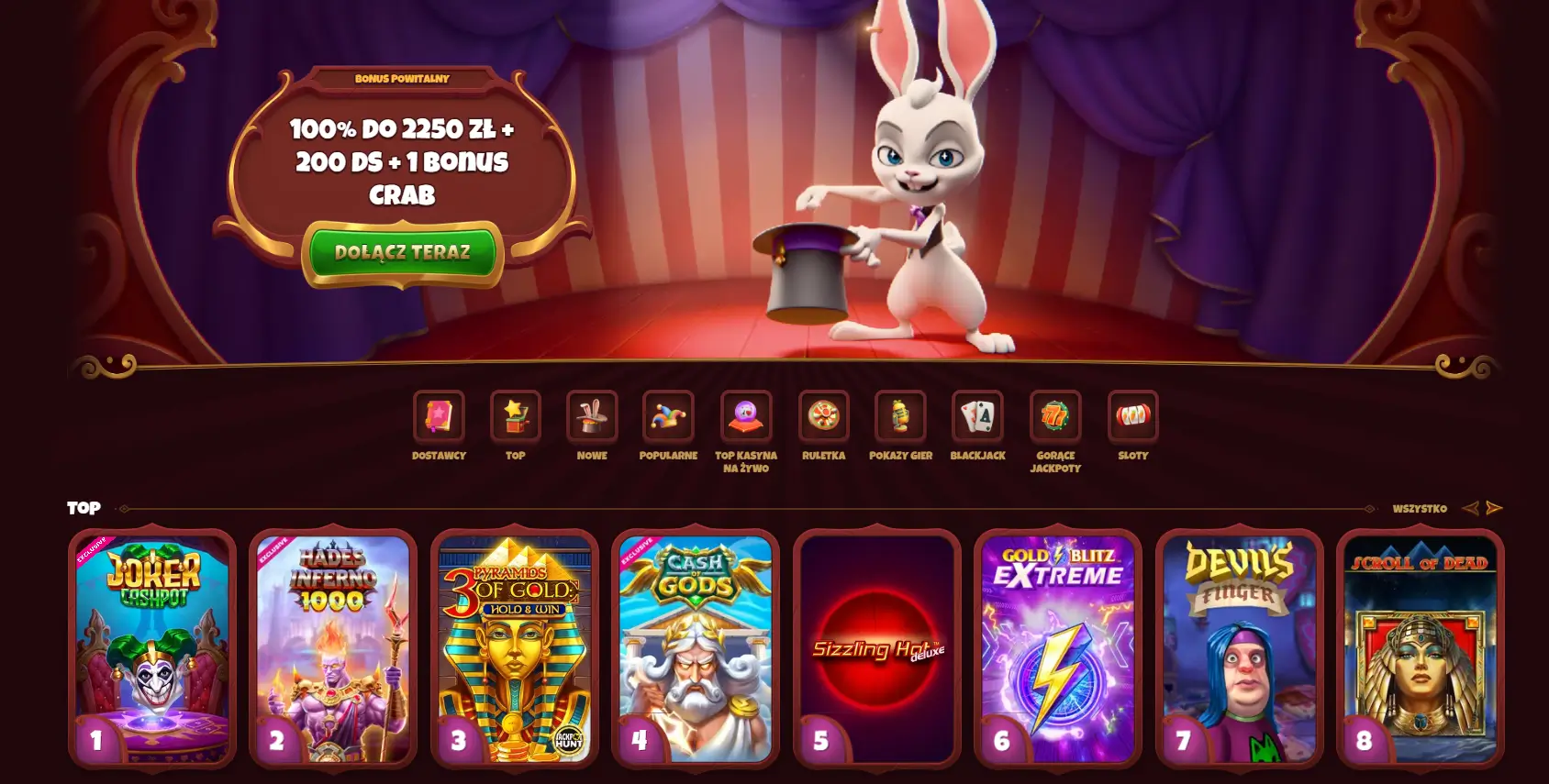 Magius Casino bonus powitalny i najgorętsze gry od najlepszych dostawców